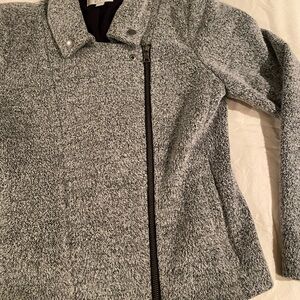 Light weight gray versatile stylish jacket by Loft in XS size.